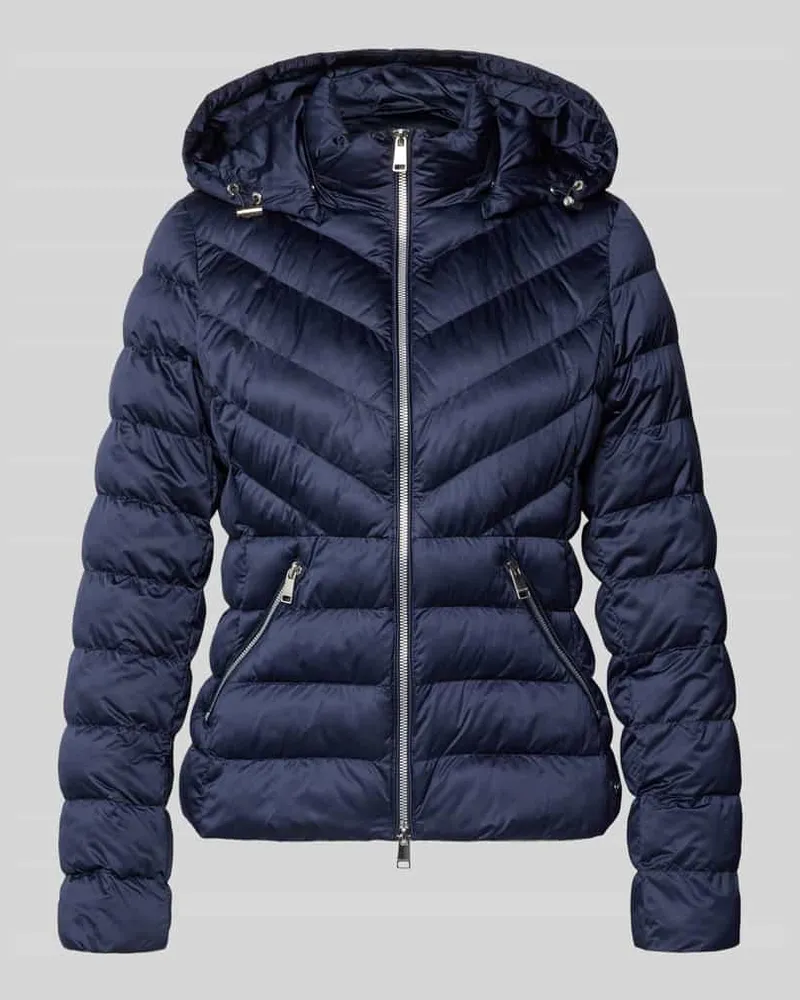 Beaumont Amsterdam Taillierte Steppjacke mit Zweiwege-Reißverschluss Modell 'ANYA Dunkelblau