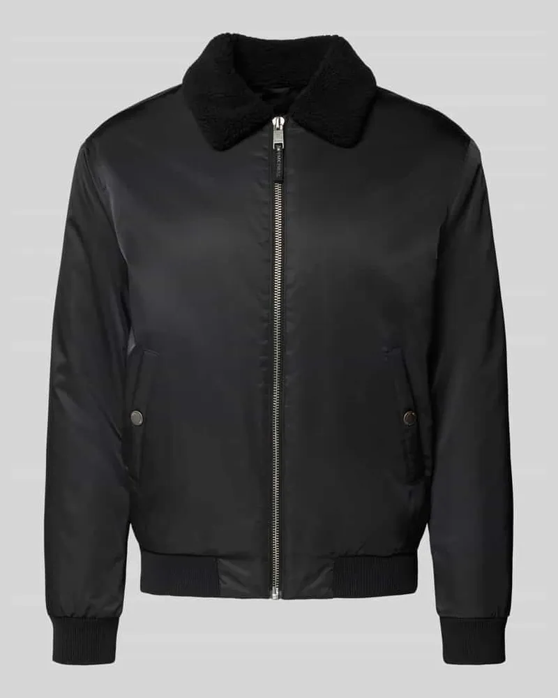McNeal Regular Fit Jacke mit Umlegekragen Black
