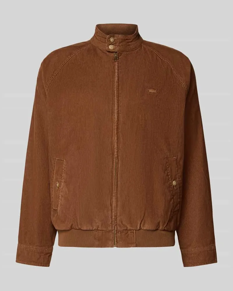 Levi's Cordjacke mit Stehkragen Modell 'BAKER HARRINGTON Hellbraun