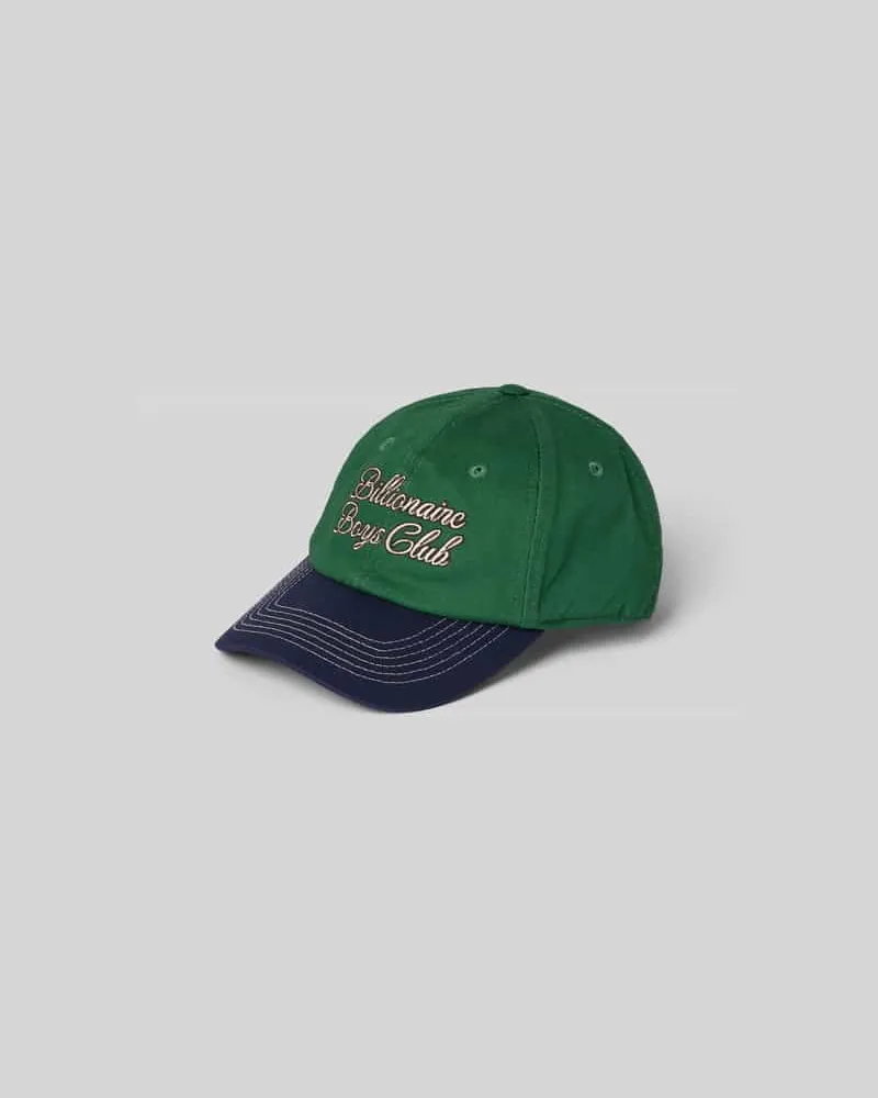 Billionaire Boys Club Basecap mit Label-Stitching Hellgruen