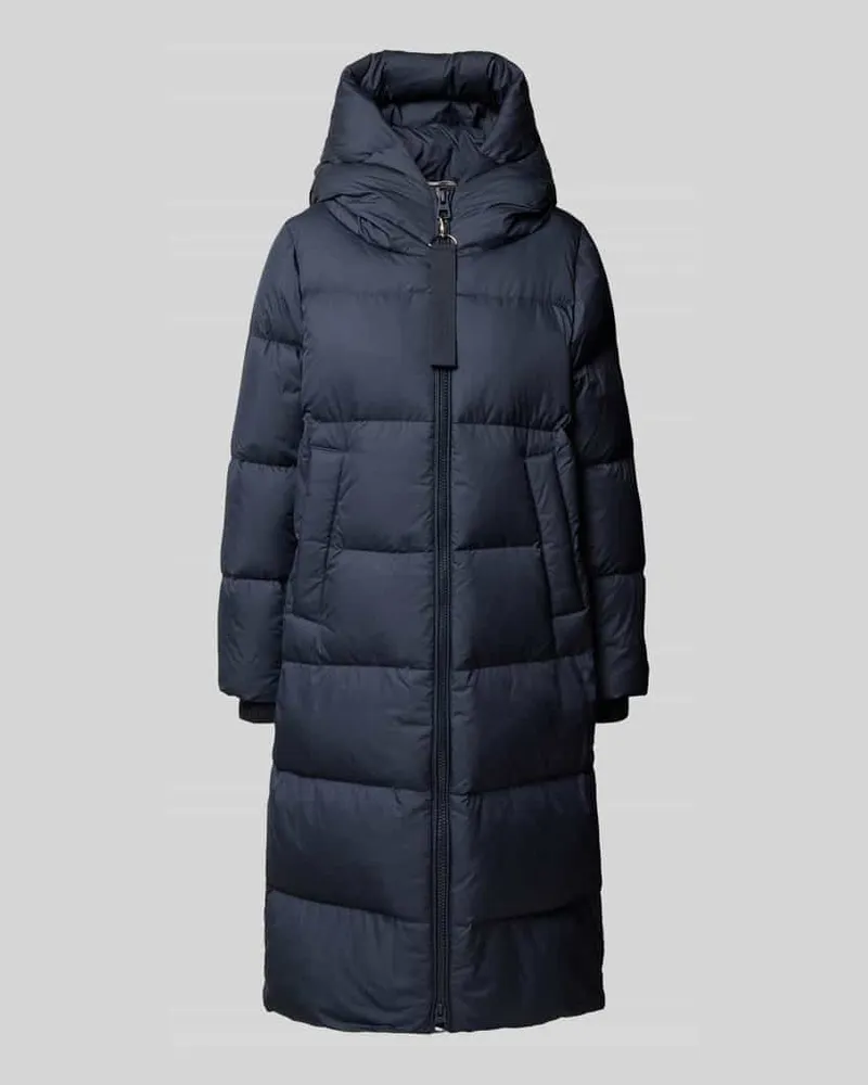 Marc O'Polo Regular Fit Daunenmantel mit Zweiwege-Reißverschluss Marine