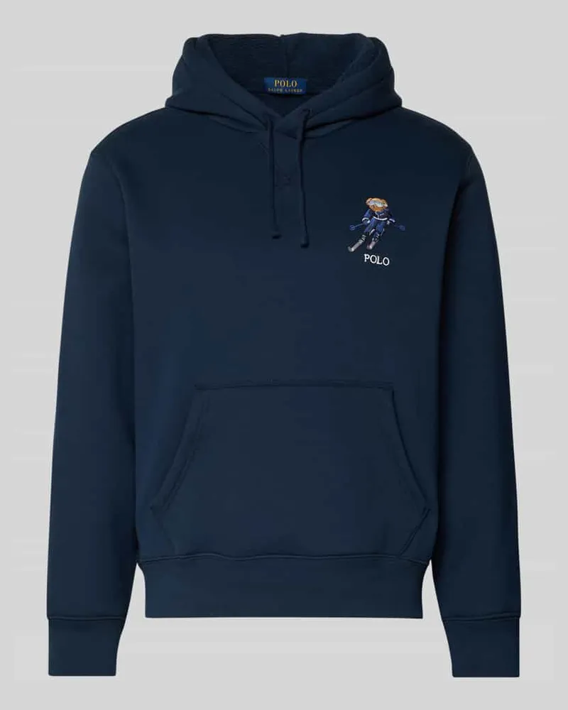 Ralph Lauren Regular Fit Hoodie aus Baumwoll-Mix Marine
