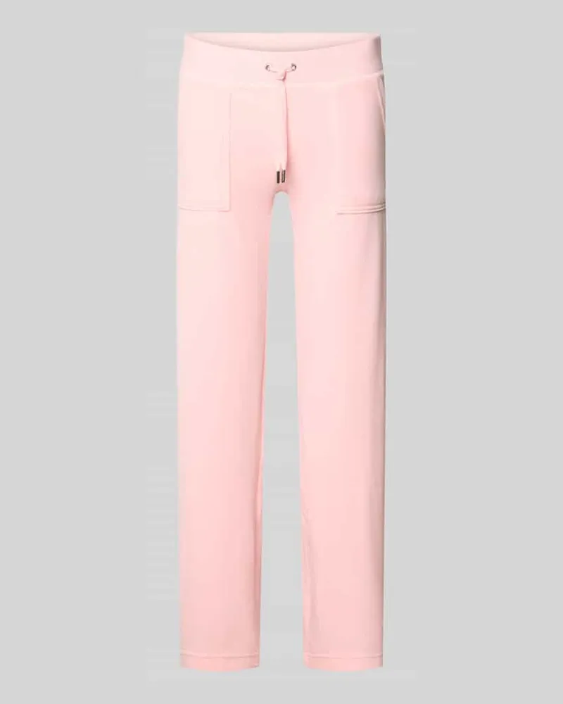 Juicy Couture Sweatpants mit elastischem Bund Rosa