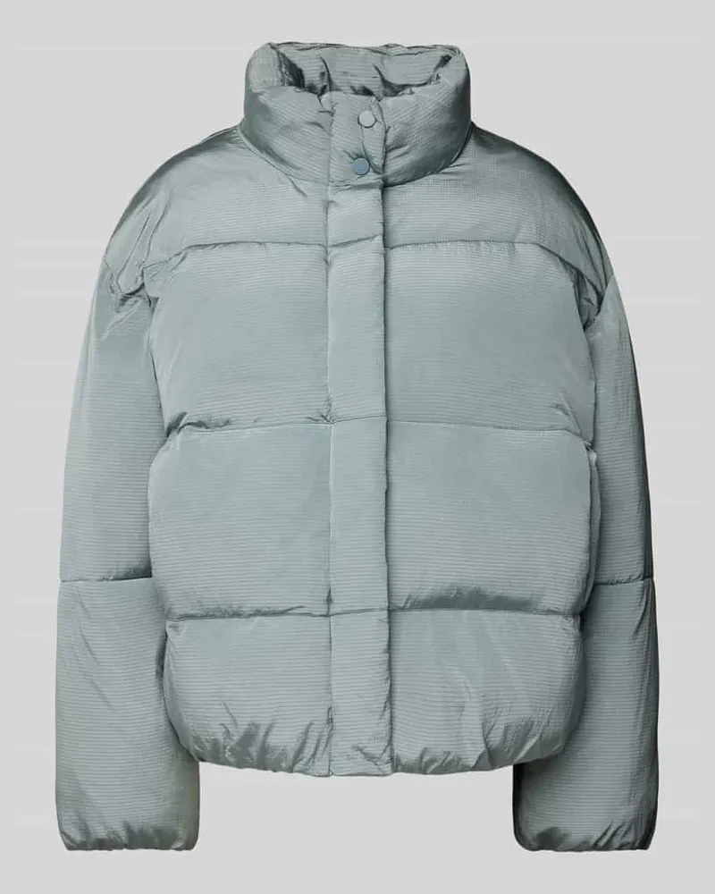 American Vintage Steppjacke mit Stehkragen Modell 'IFABAY Graphit