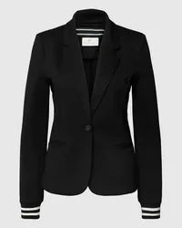 Kaffe Blazer mit Leistentaschen Modell 'KINNIE Black