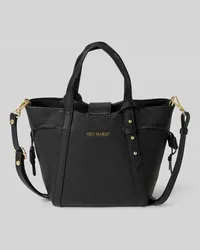 Hey Marly Handtasche mit Label-Applikation Modell 'Pretty Wonder Black