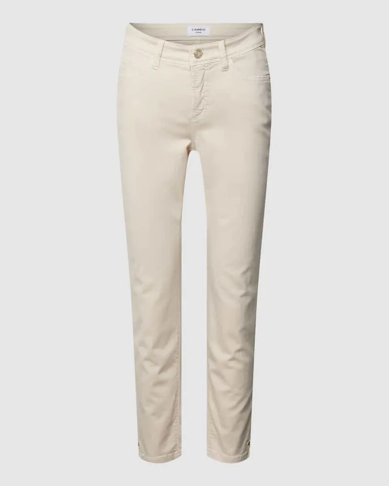Cambio Jeans in verkürzter Passform Modell 'PIPER Sand