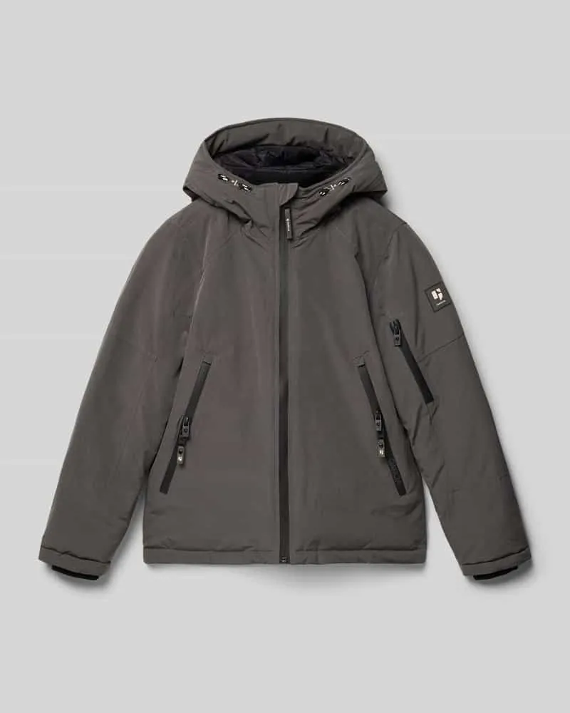 Garcia Jeanswear Jacke mit Kapuze Graphit