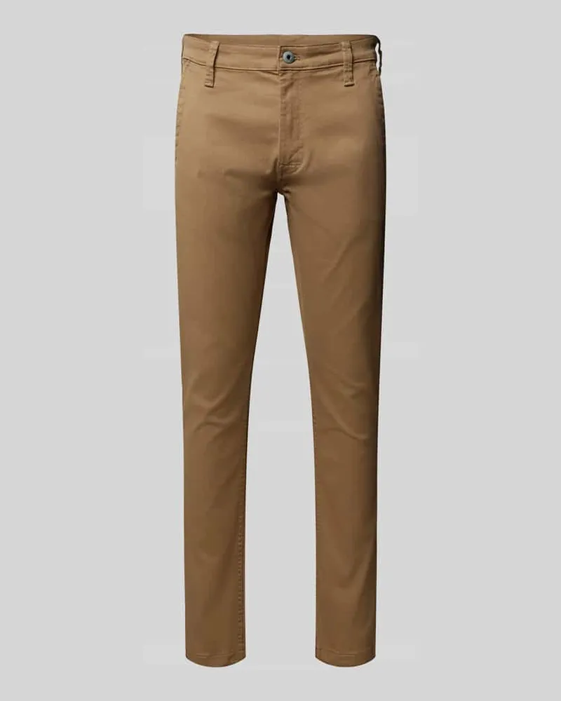 G-STAR RAW Skinny Fit Chino mit Gesäßtaschen Beige