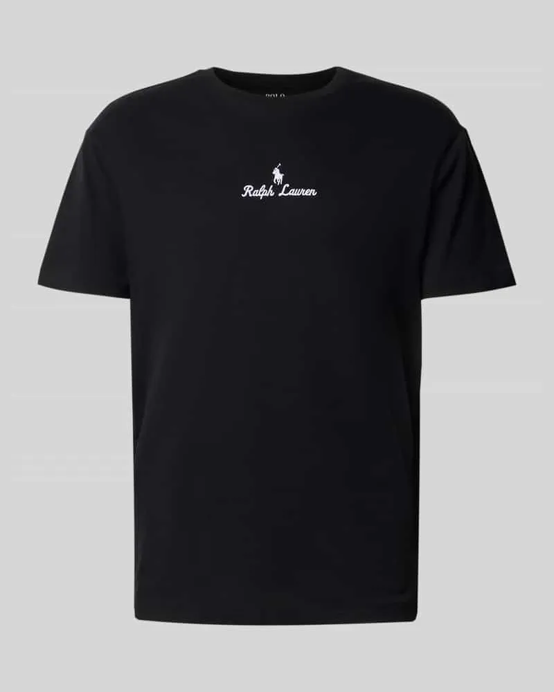 Ralph Lauren T-Shirt mit Label-Stitching Black