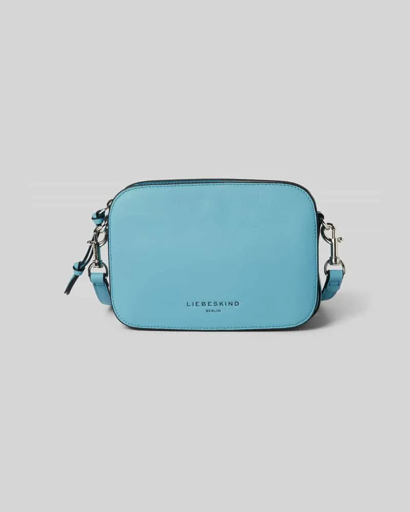 Liebeskind Lederhandtasche mit Label-Print Modell 'Luka Harris Schilf