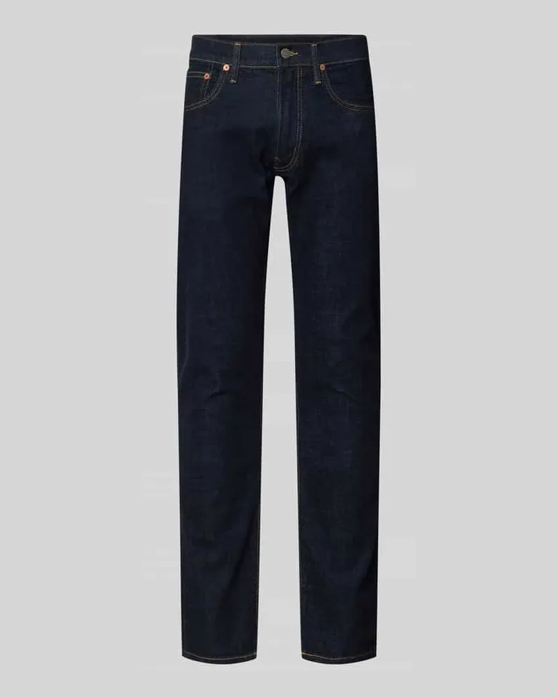 Ralph Lauren Slim Fit Jeans aus Baumwoll-Mix Modell 'SULLIVAN Dunkelblau