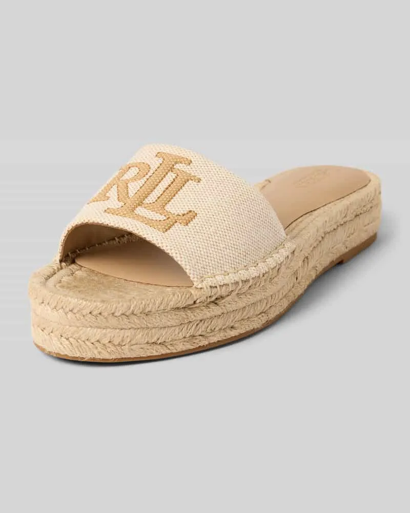 Ralph Lauren Sandalette mit Logo Modell 'POLLY Sand