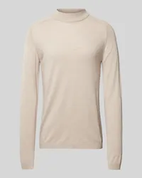 CG Strickpullover mit Strukturmuster Modell 'Bertie Beige