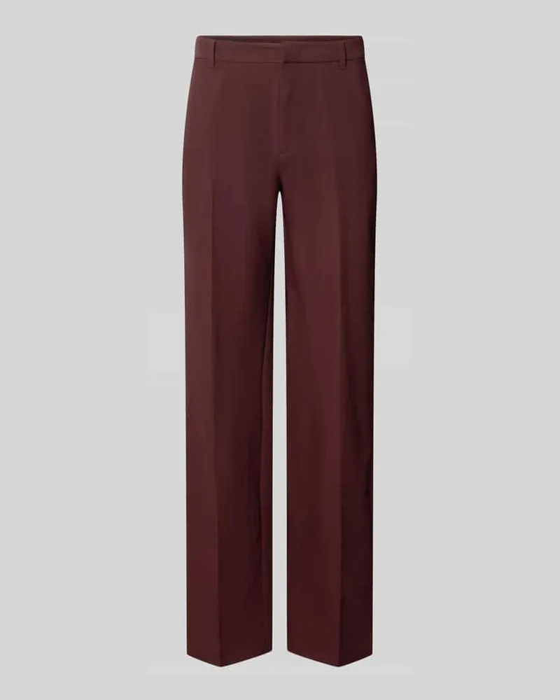Emporio Armani Anzughose mit Eingrifftaschen Bordeaux