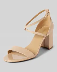 Michael Kors Sandalette mit Blockabsatz Modell 'SOPHIE FLEX Beige