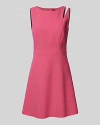 HUGO BOSS Minikleid mit U-Boot-Ausschnitt Modell 'Kisuna Pink