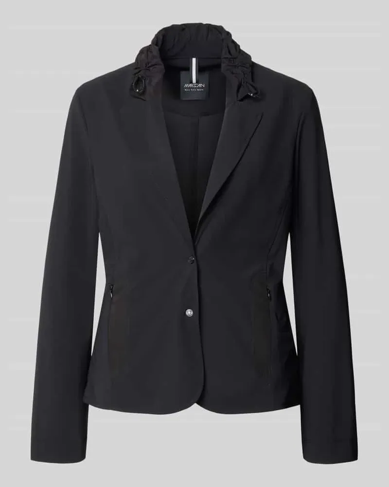 Marc Cain Slim Fit Blazer mit Stretch-Anteil Black