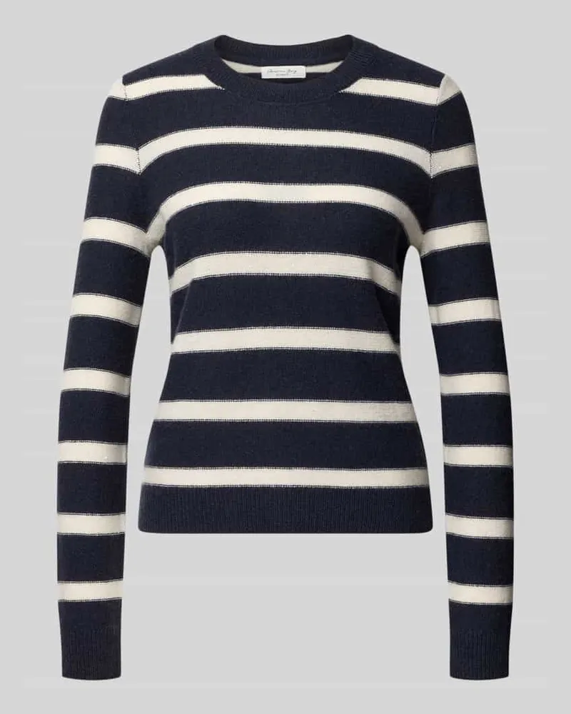 Christian Berg Strickpullover aus Kaschmir-Mix Dunkelblau