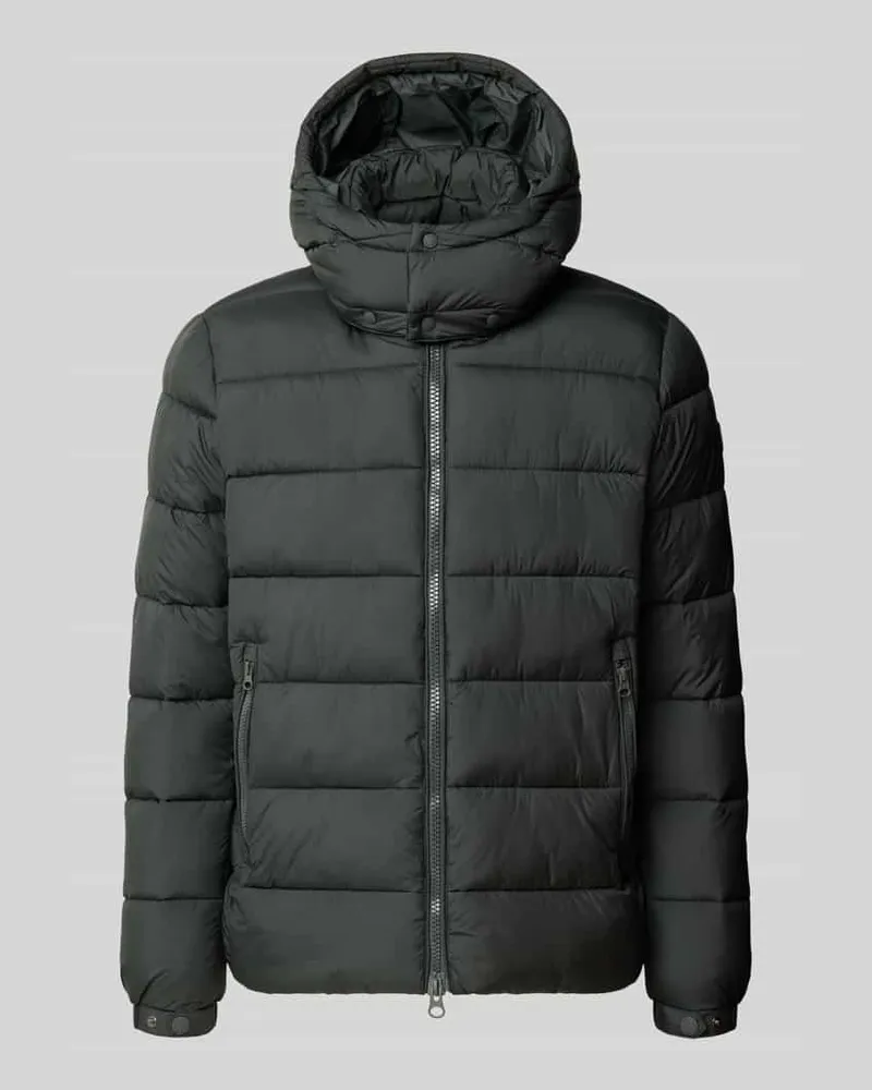 Save The Duck Steppjacke mit Zweiwege-Reißverschluss Oliv