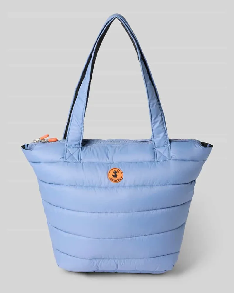 Save The Duck Shopper mit Label-Detail Modell 'CARON Bleu