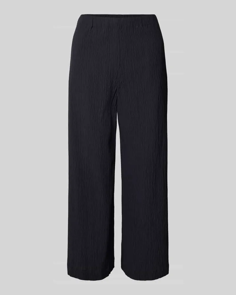 Marc O'Polo Regular Fit Culotte mit Strukturmuster Marine