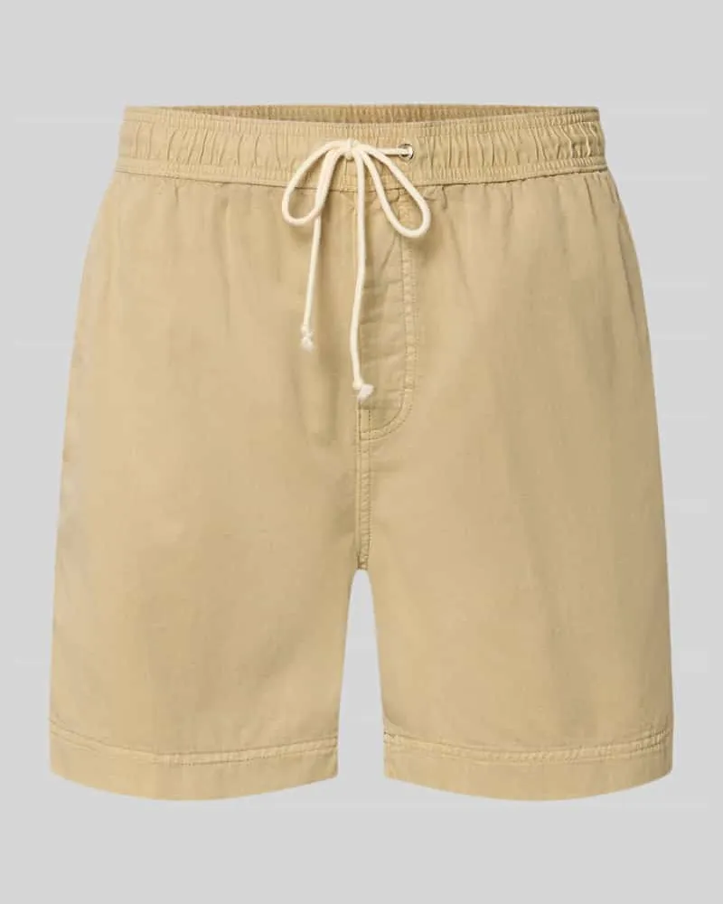 Gant Regular Fit Shorts mit elastischem Bund Modell 'SUNFADED Beige