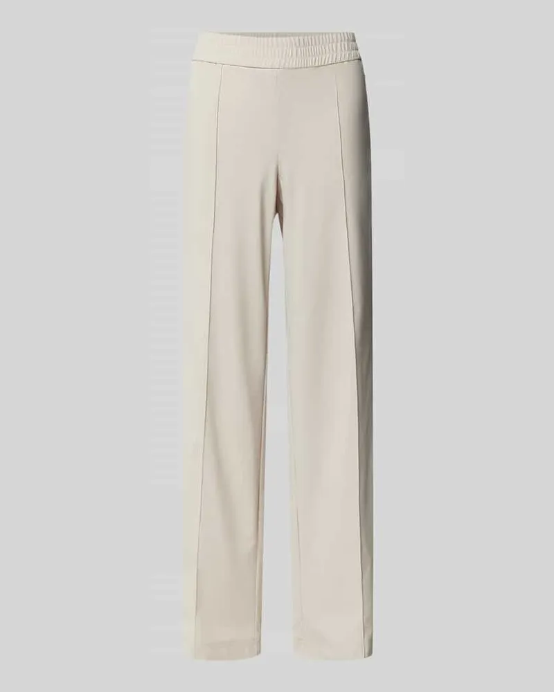 RAFFAELLO ROSSI  Straight Leg Stoffhose mit fixierten Bügelfalten Modell 'COSMEA Stein
