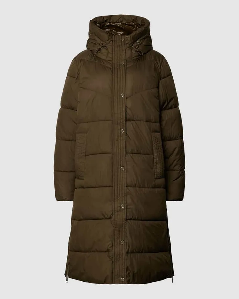 S.Oliver Steppmantel mit Eingrifftaschen Khaki