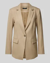 COMMA Blazer mit Reverskragen Cognac