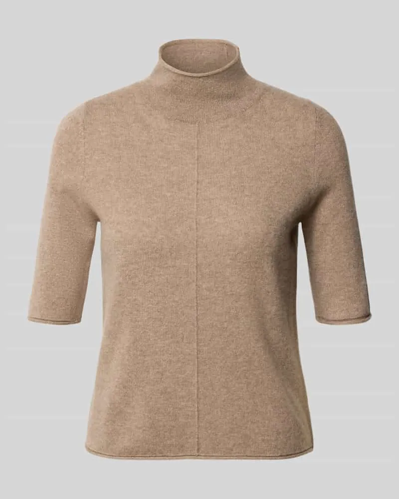 Christian Berg Strickpullover aus Kaschmir mit 1/2-Arm Mud