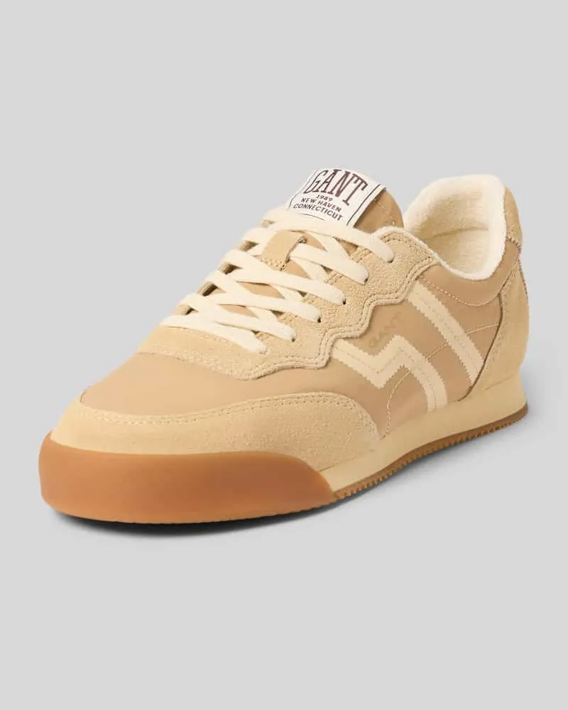 Gant Sneaker mit Label-Details Modell 'Beylana Beige