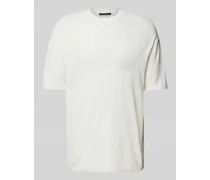 T-Shirt in Melange-Optik Modell 'DERICO