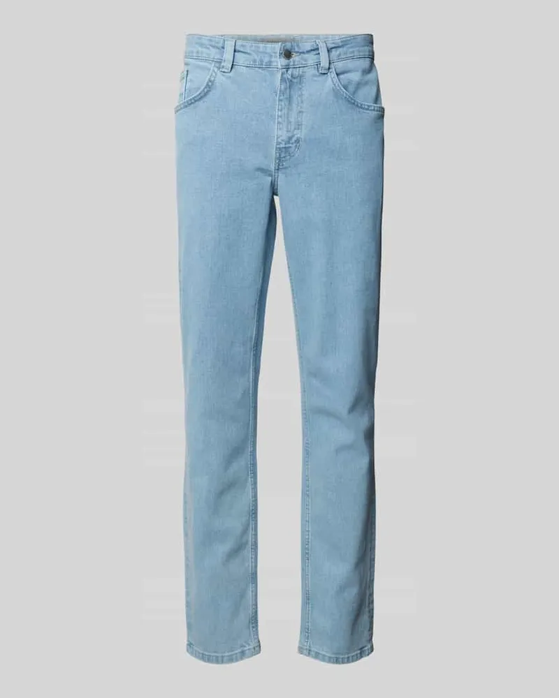 Casual Friday Regular Fit Jeans im 5-Pocket-Design Modell 'KARUP Jeansblau