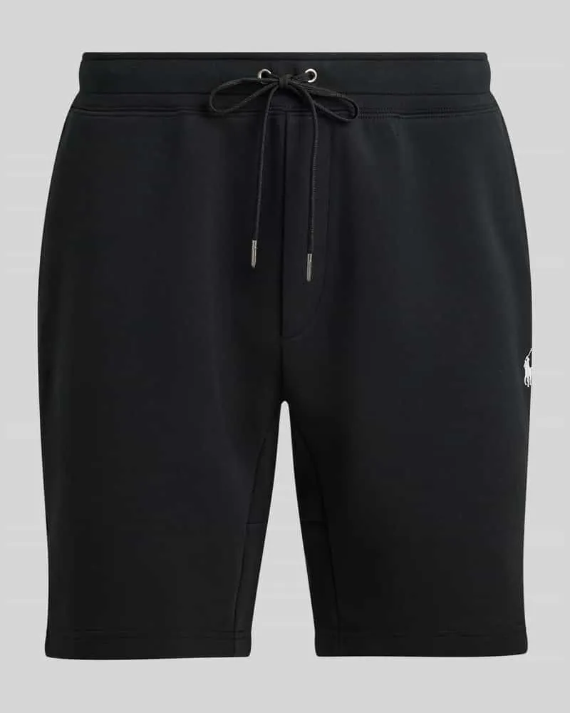 Ralph Lauren Regular Fit Sweatshorts aus Baumwoll-Mix Black