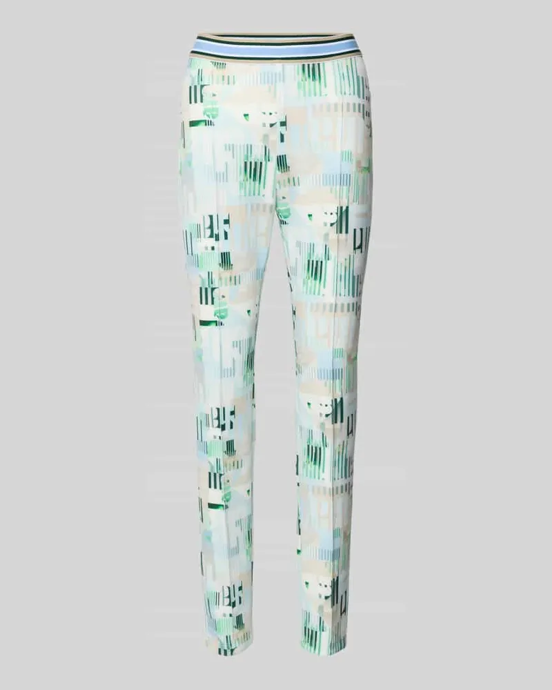 Marc Cain Slim Fit Leggings mit elastischem Bund Offwhite