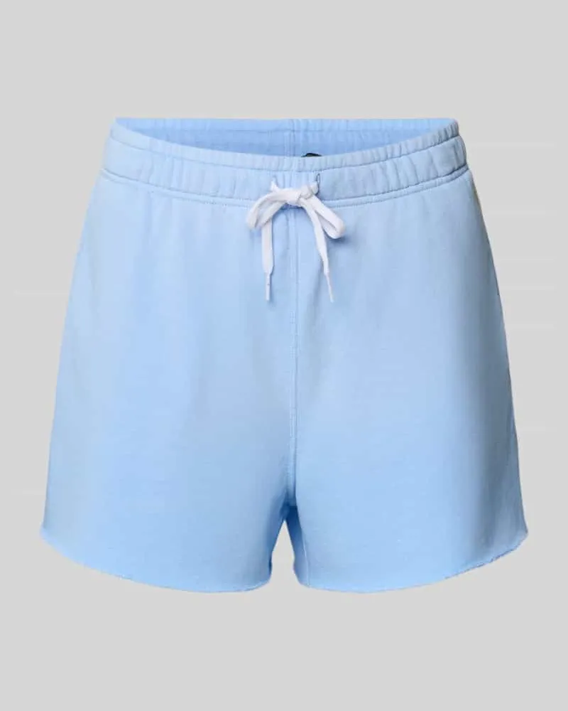 Ralph Lauren Regular Fit Sweatshorts aus Baumwoll-Mix Hellblau