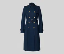 Slim Fit Trenchcoat aus reiner Baumwolle