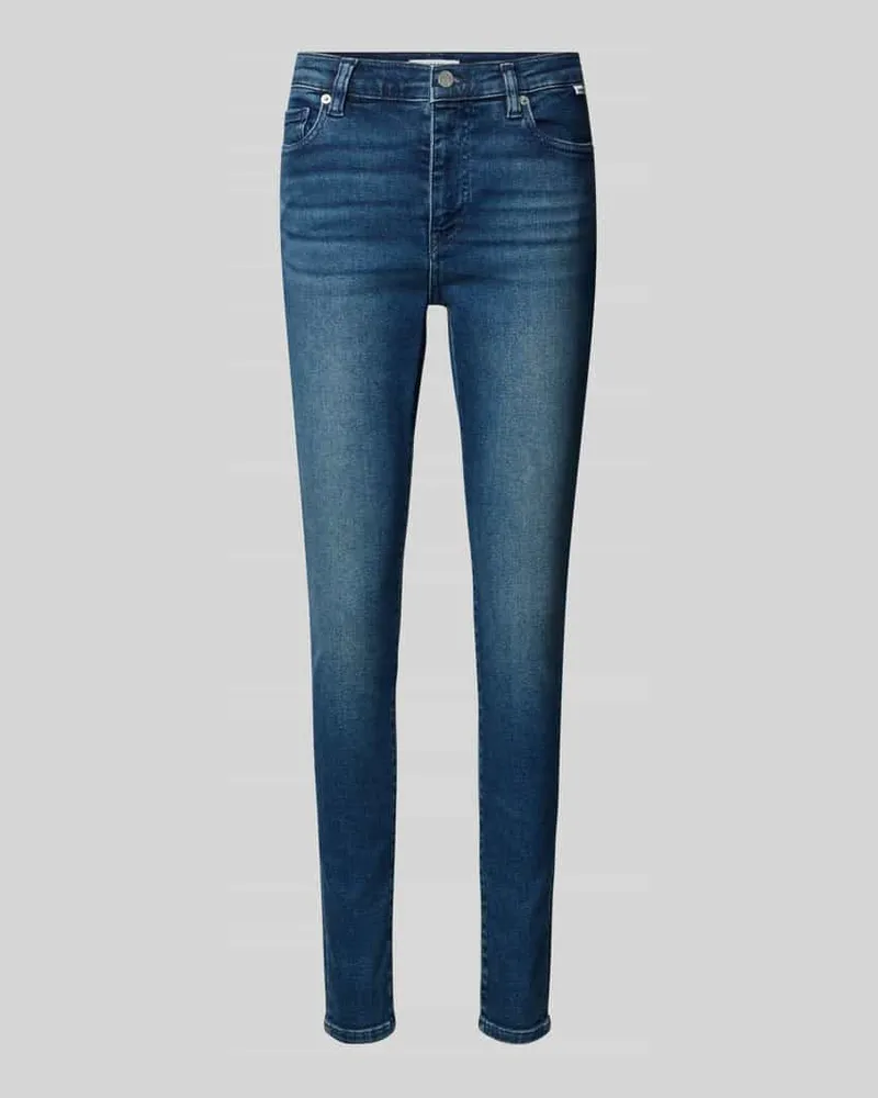 Armedangels Skinny Fit Jeans aus Baumwoll-Mix Modell 'TILLAA Jeansblau