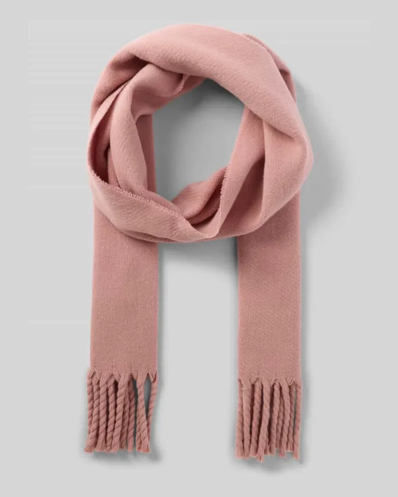 Marc O'Polo Schal aus reiner Schurwolle Rosa
