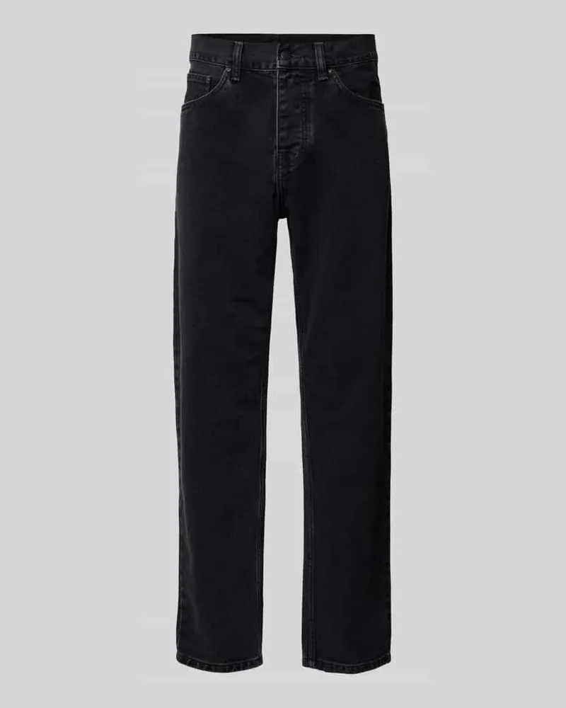 Carhartt WIP Jeans mit 5-Pocket-Design Black