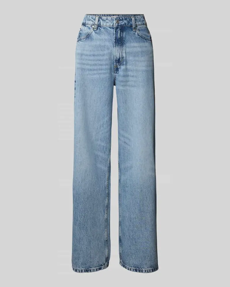 Marc O'Polo Wide Fit Jeans aus reiner Baumwolle Modell 'TOMMA Jeansblau