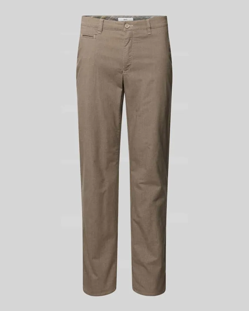 Brax Regular Fit Chino mit Paspeltasche Modell 'FABIO Beige