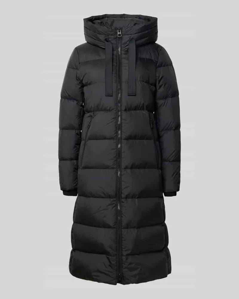 Marc O'Polo Regular Fit Daunenmantel mit Kapuze Black