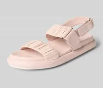 Sandalette aus Leder mit Klettverschluss