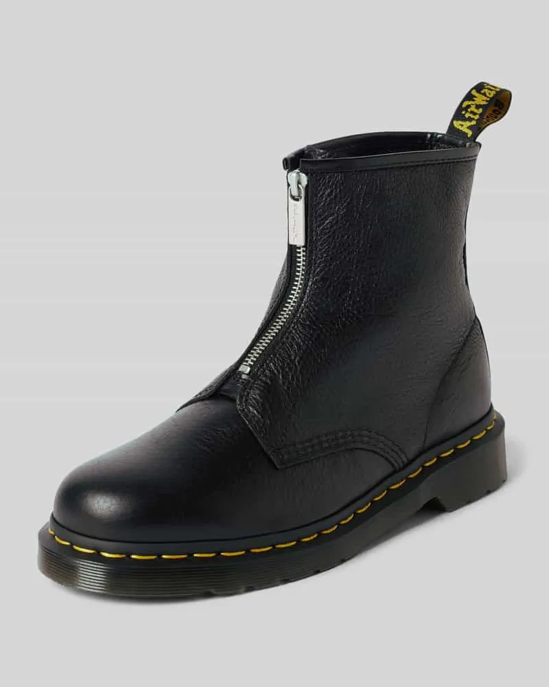 Dr.Martens Boots aus Leder mit Reißverschluss Black
