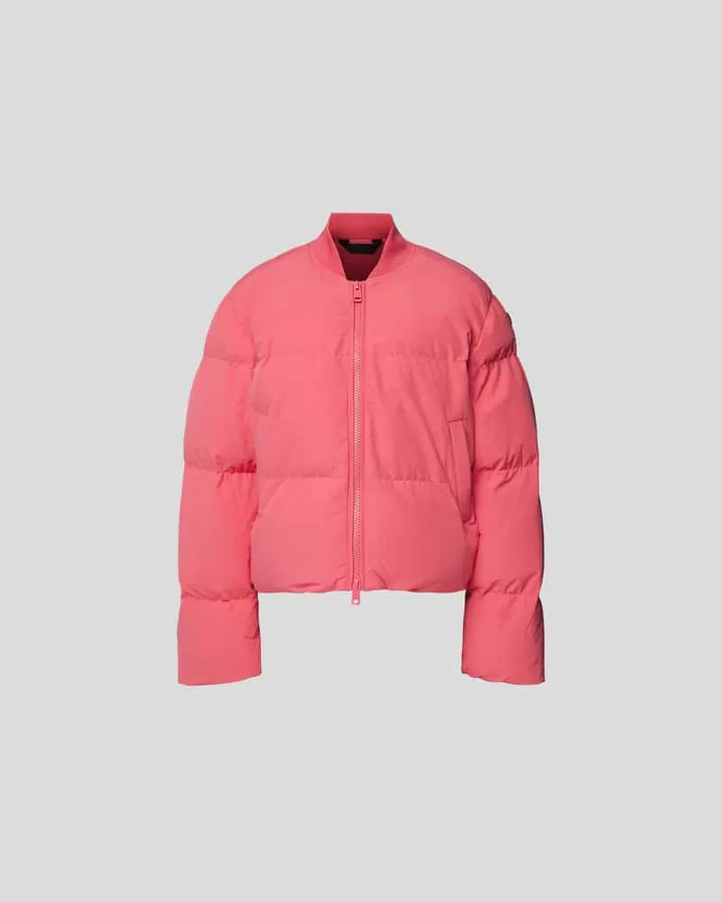 Diesel Steppjacke mit Trompetenärmeln Pink