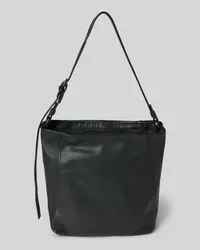 Liebeskind Handtasche aus Leder mit Label-Detail Modell 'CHUDY Black