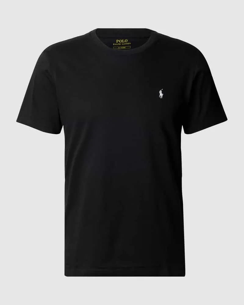 Ralph Lauren T-Shirt mit Logo-Stitching Black