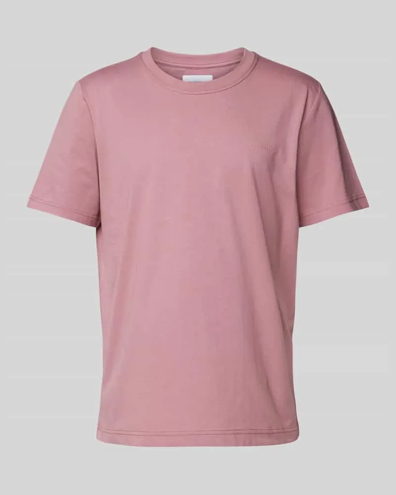 Baldessarini T-Shirt mit Label-Print Rose